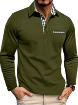 Wilfredo - Men's Long Sleeve Polo for Summer