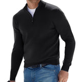 Eliott - Cashmere Sweater with Zipper for Men
