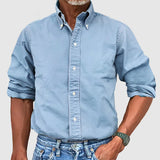 Vince – Vintage men's shirt with worn look