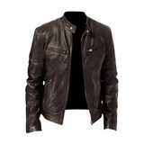 Evan - Leather Jacket Casual, Elegant and Stylish