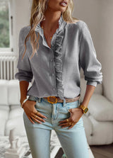 Alva - Elegant and fashionable blouse for the autumn