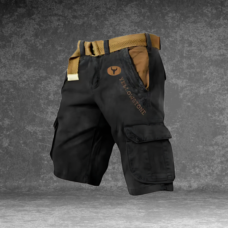 Cole - Robust Cargo Shorts for Men, Ideal for Adventures
