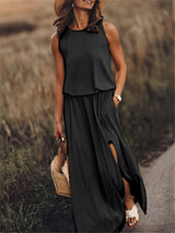 Edna - Boho Modal Maxi Dress in Elegant Style