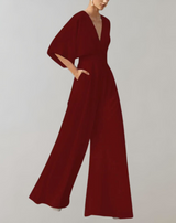Melanie | Loose Jumpsuit with Wide Leg