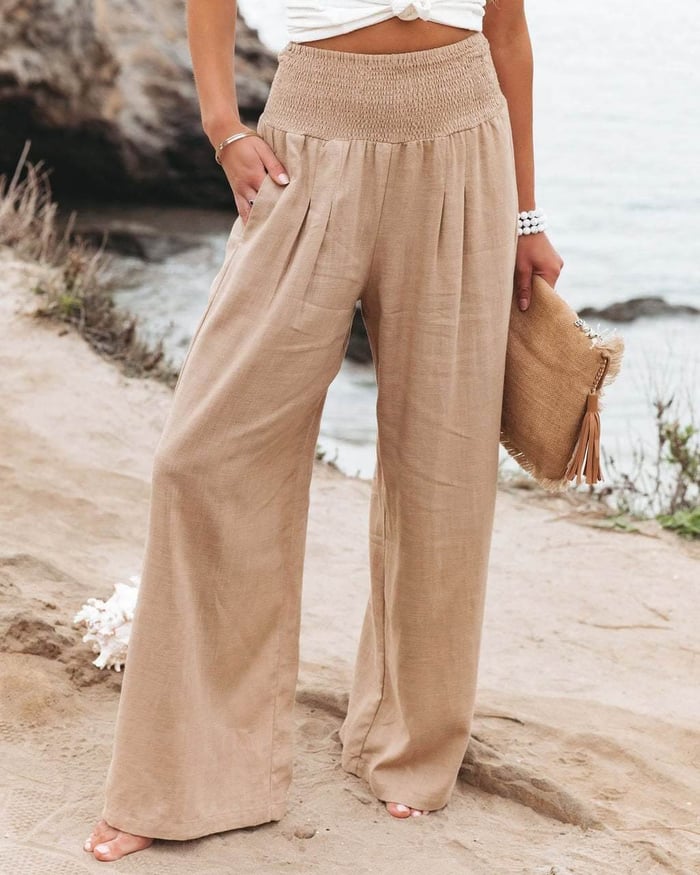 Quinley - Stretchable Linen Pants