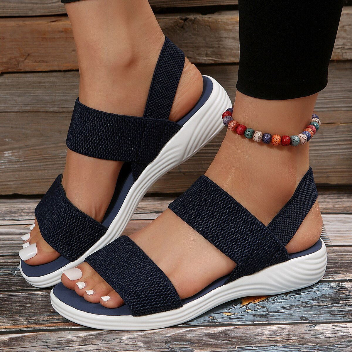 Orthopodiatry - Orthopedic Sandals with Wedge Heel