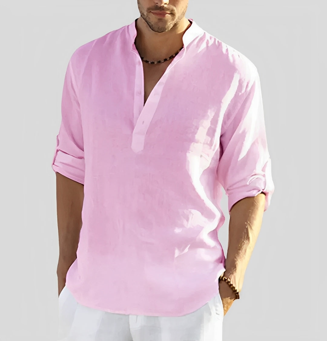 Cordell - Loose Fit Men's Linen Shirt