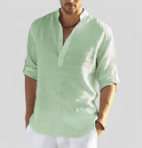 Cordell - Loose Fit Men's Linen Shirt
