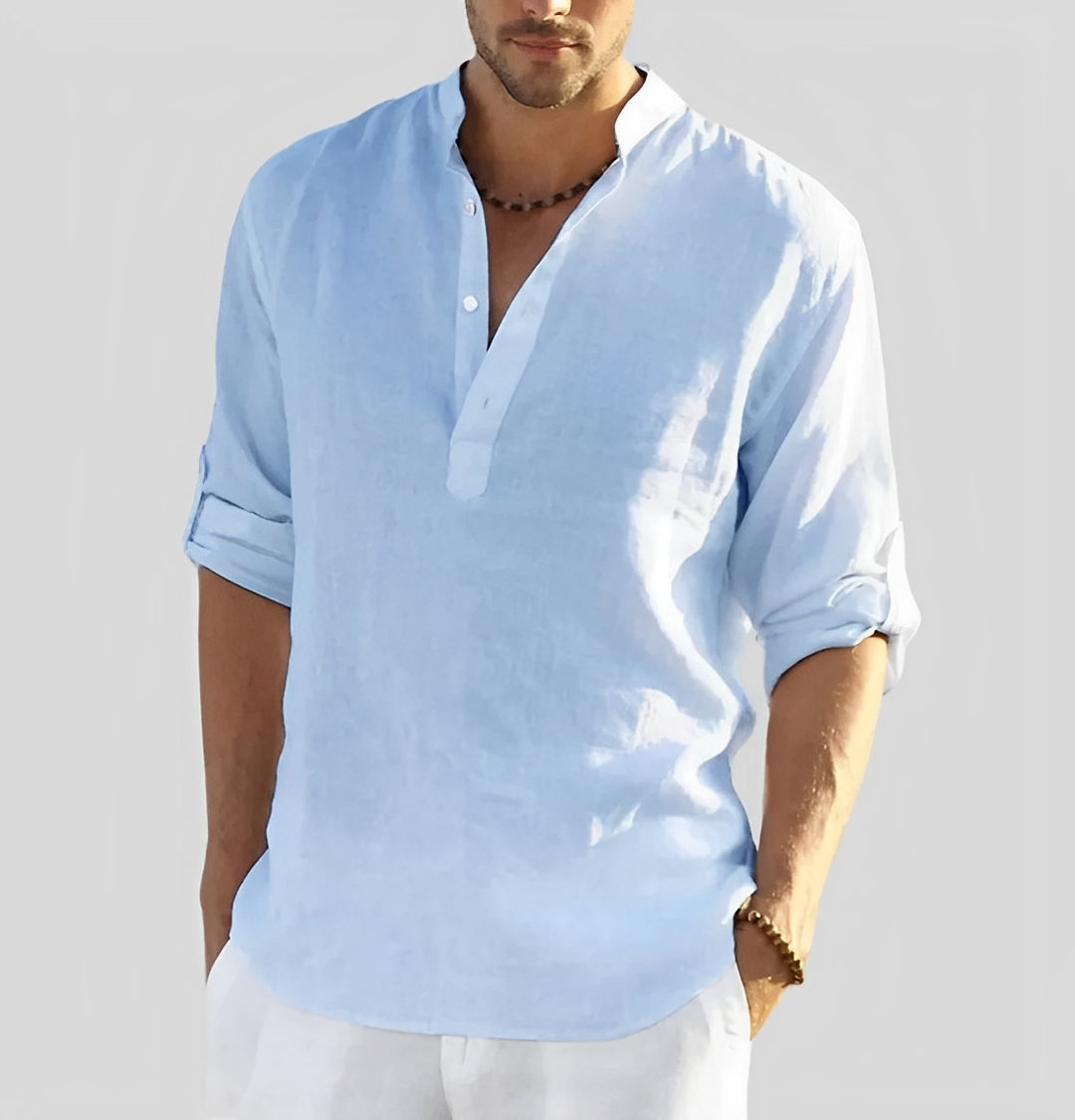 Cordell - Loose Fit Men's Linen Shirt