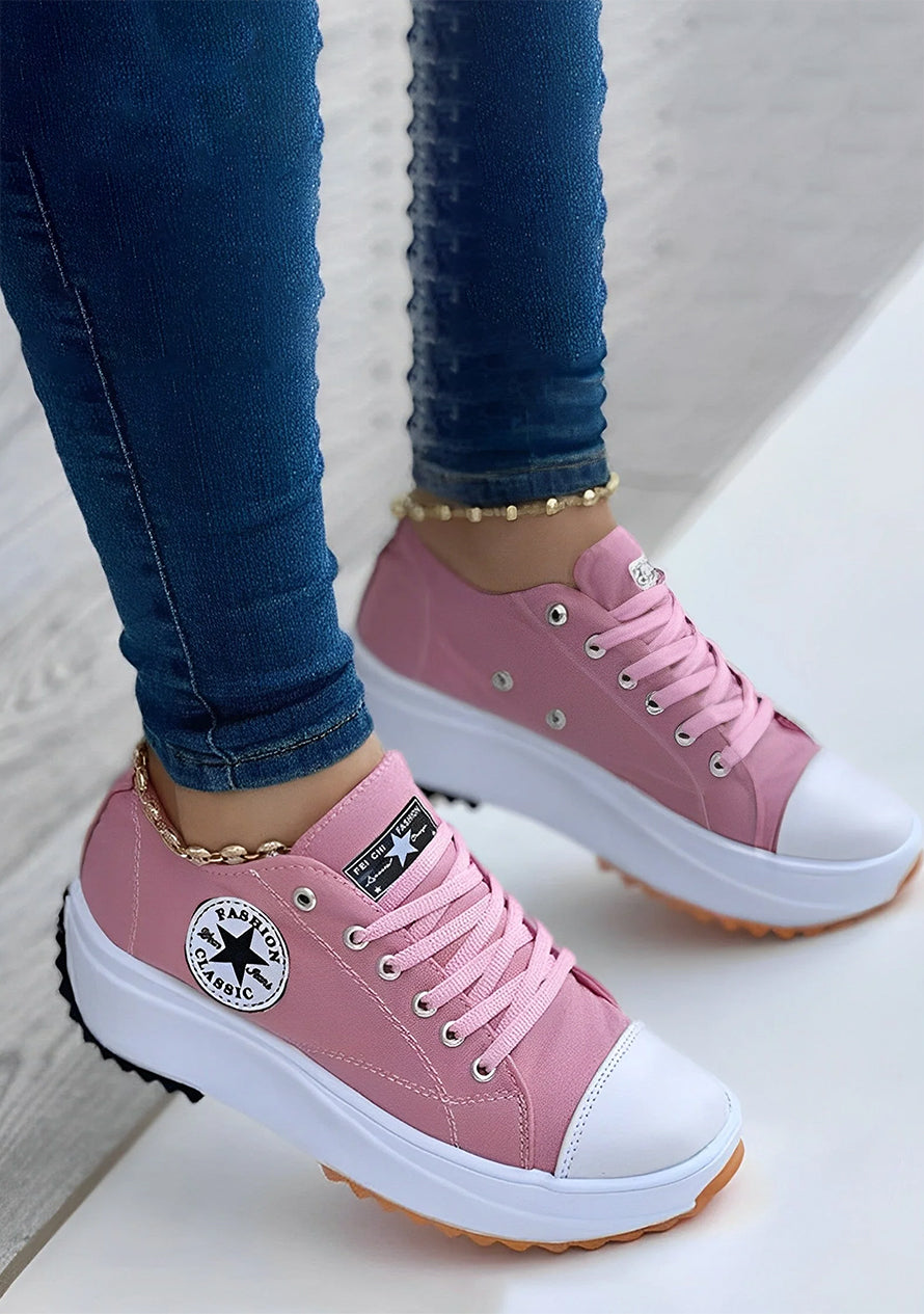 Canvas Shoes – Trendy Ladies Sneakers