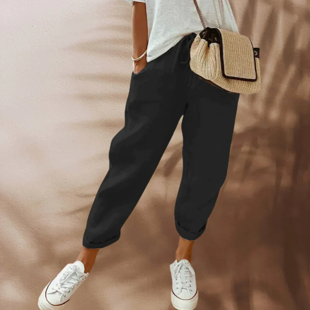 Julia - Elegant Linen Pants