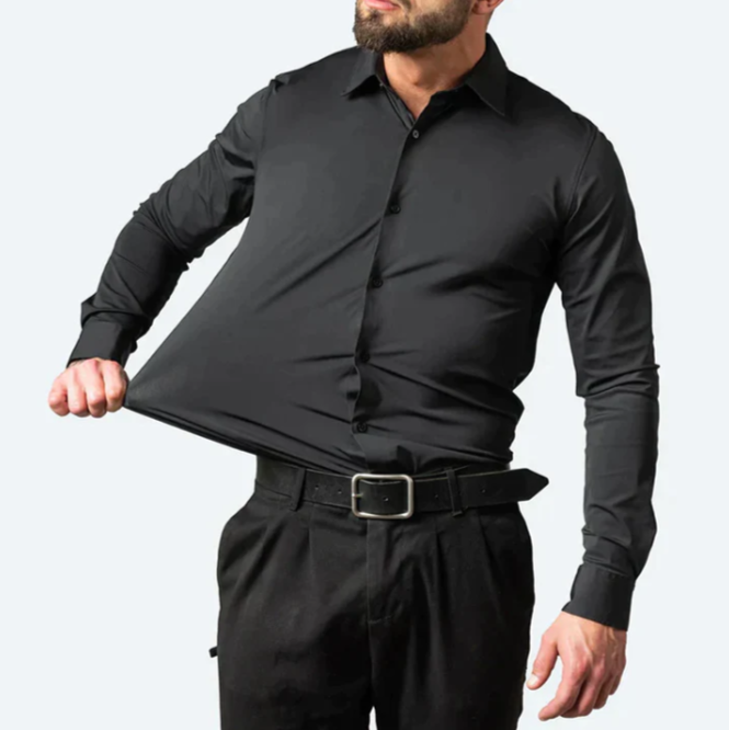 Hugo Stretch Shirt | Comfortable Men's Shirt with Super Stretch Technology