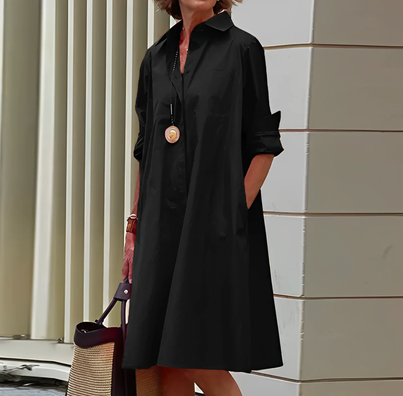 Celina – Midi Dress of Effortless Elegance
