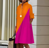 Alissa - Elegant and comfortable women's midi dress