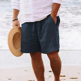 Martin - Comfortable Men's Linen Shorts