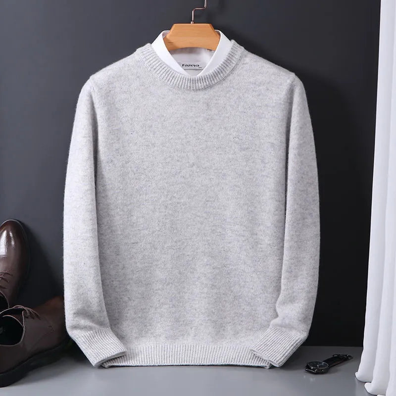 First-class men's cashmere sweater