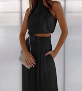 Glorivic - Silk Sleeveless Set