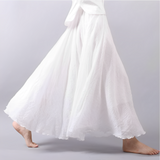 Monica - Airy and Elastic Maxi Skirt