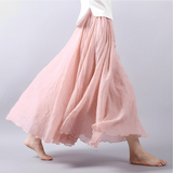 Monica - Airy and Elastic Maxi Skirt