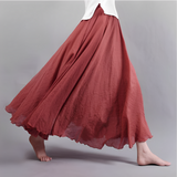 Monica - Airy and Elastic Maxi Skirt