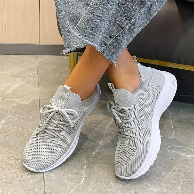 Brinley - Airy Lace-Up Shoes