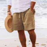 Martin - Comfortable Men's Linen Shorts