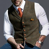 Jericho - Checkered Men's Vest