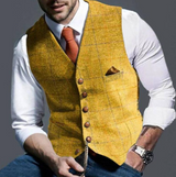 Jericho - Checkered Men's Vest