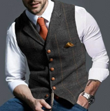 Jericho - Checkered Men's Vest