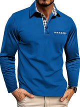 Wilfredo - Men's Long Sleeve Polo for Summer