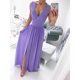 Sleeveless Women's Linen Dress