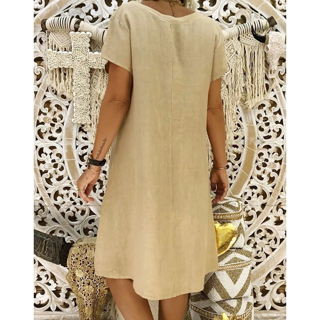 Felicia - Lightweight and Comfortable Cotton Dress