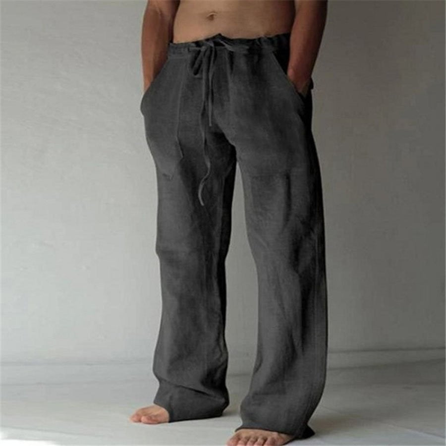 Benjamin - Men's Linen Pants in Solid Colors