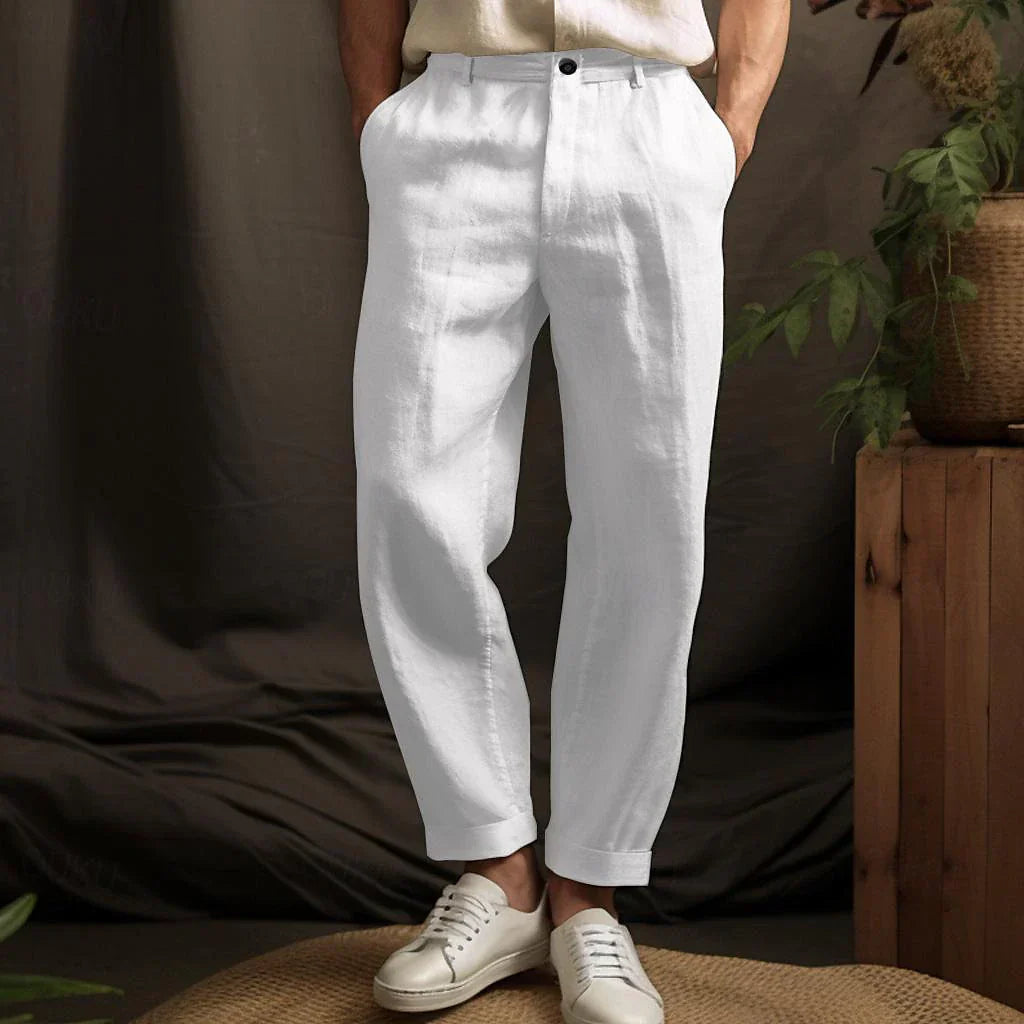 Paul - Linen Pants with Relaxed Fit