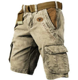 Cole - Robust Cargo Shorts for Men, Ideal for Adventures